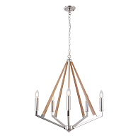 Люстра подвесная Lussole LSP-8744, 60*80 см, хром