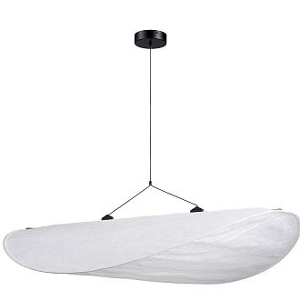 Подвесной светильник 13*100 см, 1*LED, 33W, 3000K Divinare Fiamma 5866/06 SP-35, Черный
