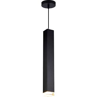 Светильник подвесной 6*6*50 см, 1*G9 LED 3W черный Stilfort Faino 2068/92/01P