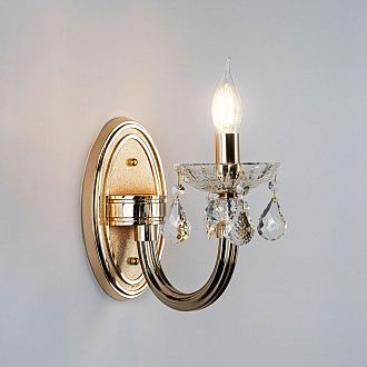 Бра 14*26*-26 см, 1*Е14*40W, Modelux  ML.7141.01P, Золото