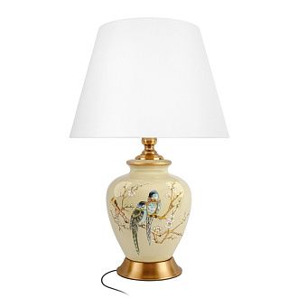 Настольная лампа 53 см, Loft IT Magnolia 10381T/B, латунь