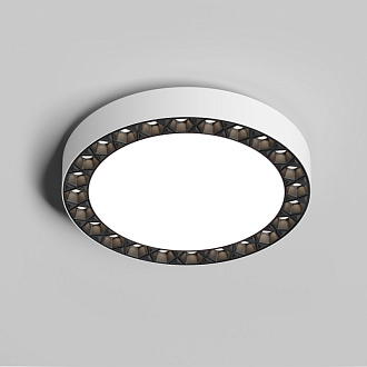 Накладной светильник *21,7*2,3 см, LED * 36W, 4000K, Denkirs Dual DK2841-WB, белый