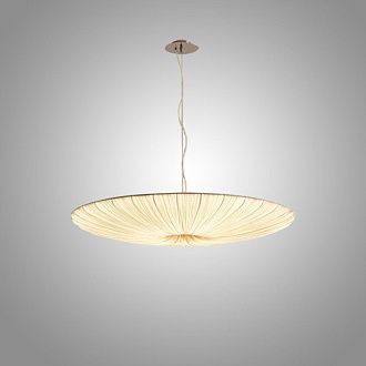 Подвесная люстра Aqua Creations Lighting round D80 80*80*12 см, 1*E27*60W, ImperiumLoft 108168-28, Белый