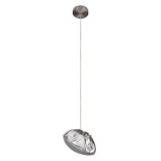 Подвесной светильник 20 см, 6W, 3000K, Loft IT Random 10469S Smoke, никель