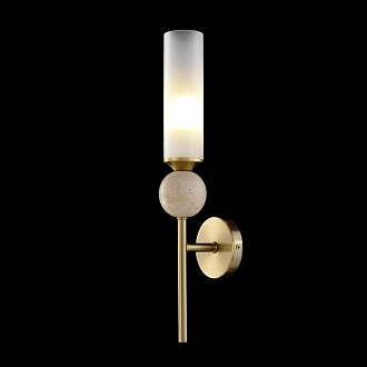 Бра *6*38,5- см, 1*E14*60W, Crystal Lux Simply SIMPLY AP1.1 BRASS, Латунь
