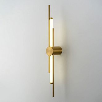 Бра 6*10*60 см, LED*6W, 4000K, Modelux  ML.726.600 BS, Латунь