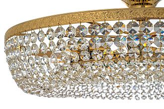 Люстра потолочная *60*13 см, 8*LED*W, K, Arti Lampadari Favola Gold Favola LE 1.4.60.502 G, Золото