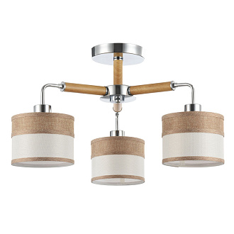 Потолочная люстра Диаметр 60 см Freya Helen FR5329-PL-03-CH