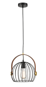 Подвесной светильник  25*153 см, 1*E27 черный, золото Vele Luce Pasquale VL6252P01