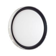 Cветильник 49*7,5 см, LED 72W, 3000-6000 К, IP43, белый/черный, пластик Sonex Shiny, 3049/EL