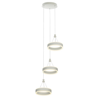 Люстра 40*50/140 см, 60W, 4000K Citilux CL719030 Дуэт Белый 