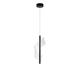 Светильник 20 см, 14W, 4000K, Kink Light 08042-1A,19, черный