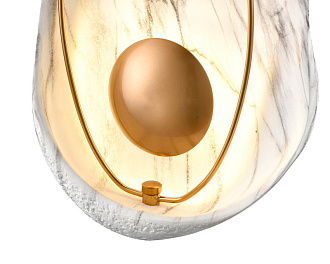 Бра 15*28*40 см, 1*LED золото Vele Luce Milan VL5724W01