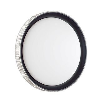 Cветильник 49*7,5 см, LED 72W, 3000-6000 К, IP43, белый/черный, пластик Sonex Shiny, 3049/EL