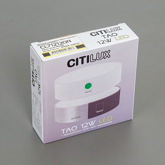 Светильник 14 см, 12W, 4000K Citilux Тао CL712120N Белый 1080lm