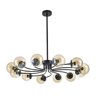 Люстра *90*73 см, 12*E27*60W, Arti Lampadari Teola Teola E 1.1.12 B, Черный