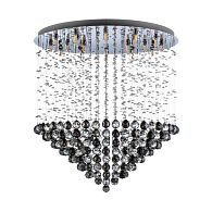 Люстра потолочная *80*120 см, 24*G9*40W, Arti Lampadari Flusso Nickel Flusso H 1.4.80.517 N, Никель