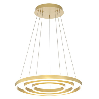 Светильник 60 см, 145W, 3000-5500K, Citilux Дуэт CL719652, золото