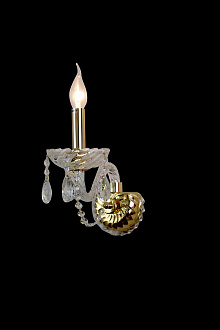Бра L210 x W130 x H375, мм, 1*40W, GOLD (Золото) NewRgy 8293/1G GOLD