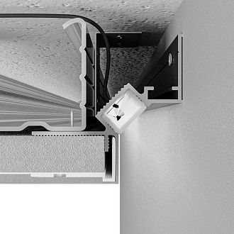 Профиль для светодиодных лент 5*200*5 см, Arte Lamp Gap A670233, Белый