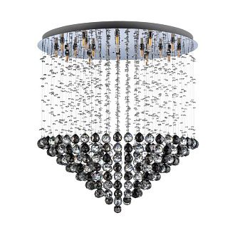 Люстра потолочная *80*120 см, 24*G9*40W, Arti Lampadari Flusso Nickel Flusso H 1.4.80.517 N, Никель