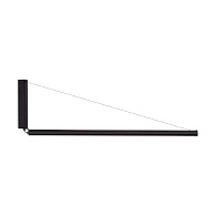 Настенный светильник 128 см, 52W, 3000K, Odeon Light Delta 7023/52WL, черный