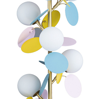 Торшер Loft IT Matisse 10008F mult, золото-разноцветный