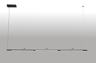 Светильник подвесной 3*11W, 3000K, 177*8 см, Crystal Lux LARGO SP33W L1770 BLACK Черный