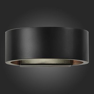Светильник настенный 14 см, 6W 4000K ST LUCE FONDO SL591.401.01 Черный, Золото