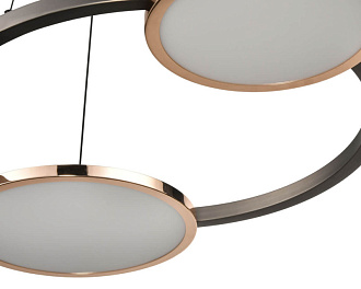 Подвесной светильник 50*70*150 см, 2*LED графитовый Vele Luce Medusa VL7272P02