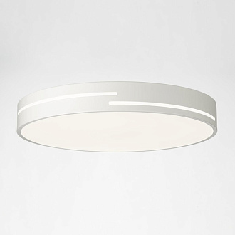 Светильник потолочный 40 см, 32W, 3000-4000-5000K Citilux CL72470GL0 Купер Лайн Белый с RGB