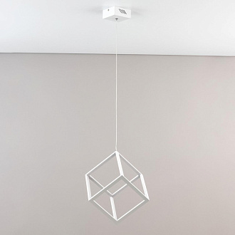 Подвесной светильник LED  Citilux Куб CL719200 Белый, 30W*4000K