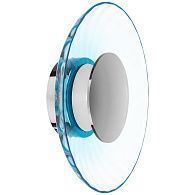 Настенно-потолочный светильник 42*10 см, 24W, 3000K, Lightstar Celesta 809025, Хром