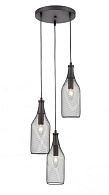 Подвесной светильник  33*188 см, 3*E14 черный Vele Luce Maestro VL6512P03