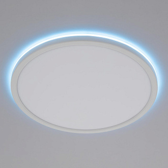 Светильник с пультом 40*2,5 см, LED+RGB 40W, 3000-5000K CL738320EL Бейсик Лайн Белый  
