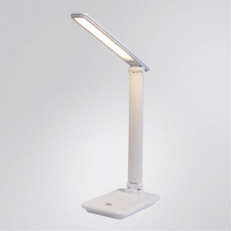 Светильник настольный 12*17*33 см, 1*LED 9W 3000-6500K белый Arte lamp Cambridge A5123LT-1WH
