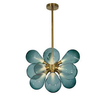 Светильник 50 см, Loft It 10130/12 Blue, золото