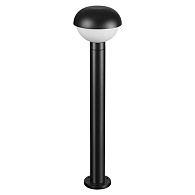 Светильник ландшафтный 20*20*80 см, E27 40 W, К Черный Novotech Street 370957 IP54