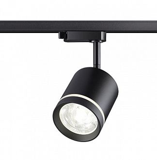 Светильник светодиодный 22 см, 15W, 4000K, NovoTech PORT ARUM 358801, черный