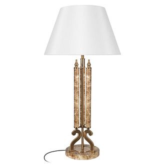 Настольная лампа 83 см, Loft IT Vein 10443T/A, бронза