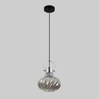 Подвесной светильник 22*22*104 см, Е 27 1x60W, Чёрный, Хром MODEMODERN MD.1189.220 SM