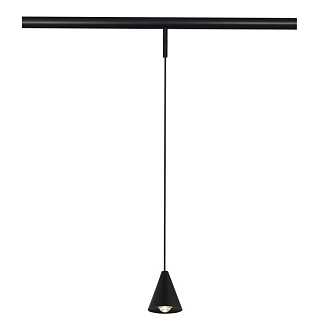 Магнитный трековый светильник SUPER5 8*9,8 см, 1*LED 5W 4000K ST LUCE ST689.446.05 черный