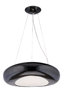Люстра Ø500 x H160(800), мм, Т5 22w 4200k, BLACK (Черный) Sfera Sveta 8001/L BLACK