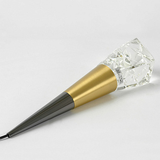 Подвесной светильник 8*160 см, 1*LED*3W 4000K блестящее золото Lussole Duval LSP-7140
