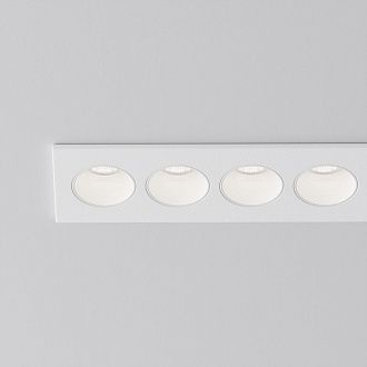 Встраиваемый светильник DL065-12W3-6K-W 13,15*3,1*-3,95 см, *LED*12W, 6000K, Maytoni technical Points DL065-12W3-6K-W, Белый, вр 2,6*12,7 см