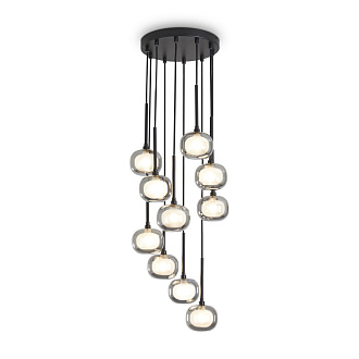 Светильник 37 см, Freya Modern FR5435PL-10B, черный