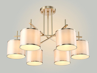 Люстра 77 см, Crystal Lux SERGIO PL6 GOLD Золотой