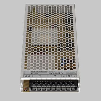 Блок питания PSL006 48V 250W IP 20 831009, 22*12*3 см, Maytoni Led Strip 831009, Серебро