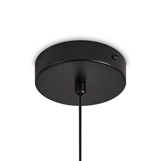 Подвесной светильник 12 см, Freya Acoustic FR5494PL-01TR, черный