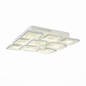Люстра потолочная 72*72 см, 212W, 3000K  ST LUCE  COMPIUTO SL908.502.12  Белый